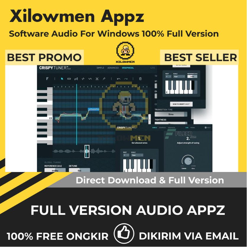 [Full Version] CrushedPixel CrispyTuner Pro Lifetime Audio Software WIN OS