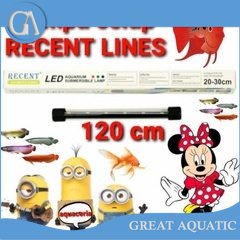 led aquarium RECENT 2 LINES lampu aquarium 120 cm VIA OJOL