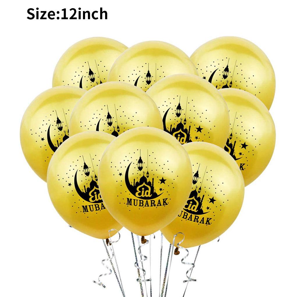 10 Pcs Balon 12 Inci Dekorasi Pesta Balon Lateks Festival Ornamen Properti Fotografi