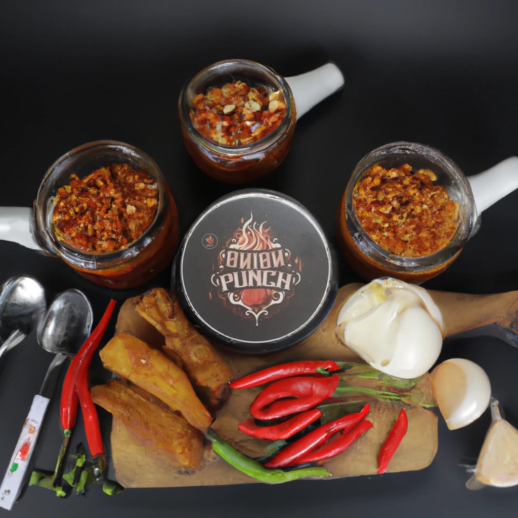 

Onion Punch (Bawang Goreng Pedas / Spicy Fried Onion)