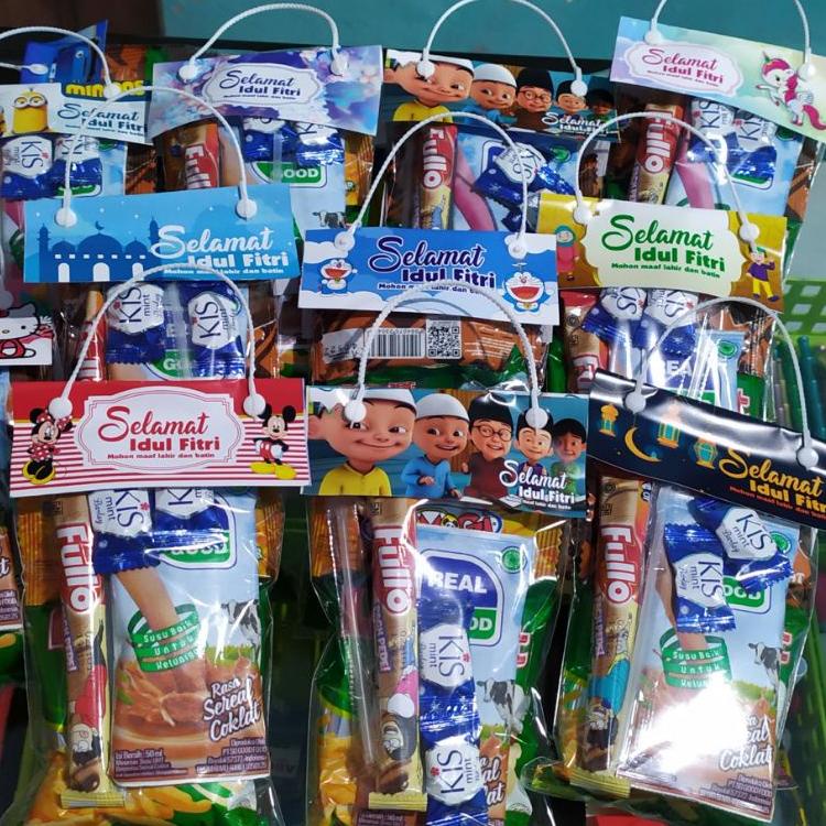 

T99 TAS PLASTIK SNACK LEBARAN IDUL ADHA ULANG TAHUN TEDAK SITEN NATAL IMLEK MAULID NABI PARCEL MINI ISI 10 PRODUK KEREN ↴