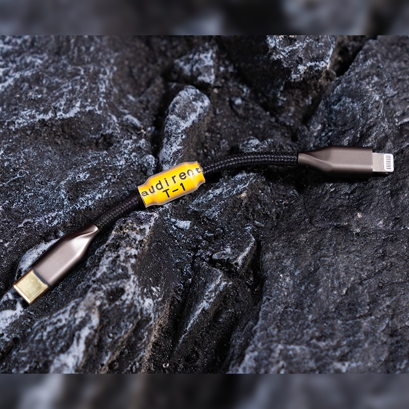 Kabel Audio Adapter Audirect T-1 Lighting Ke Type-C Untuk iOS Dengan USB DAC/AMP Beam2 &amp; 3s