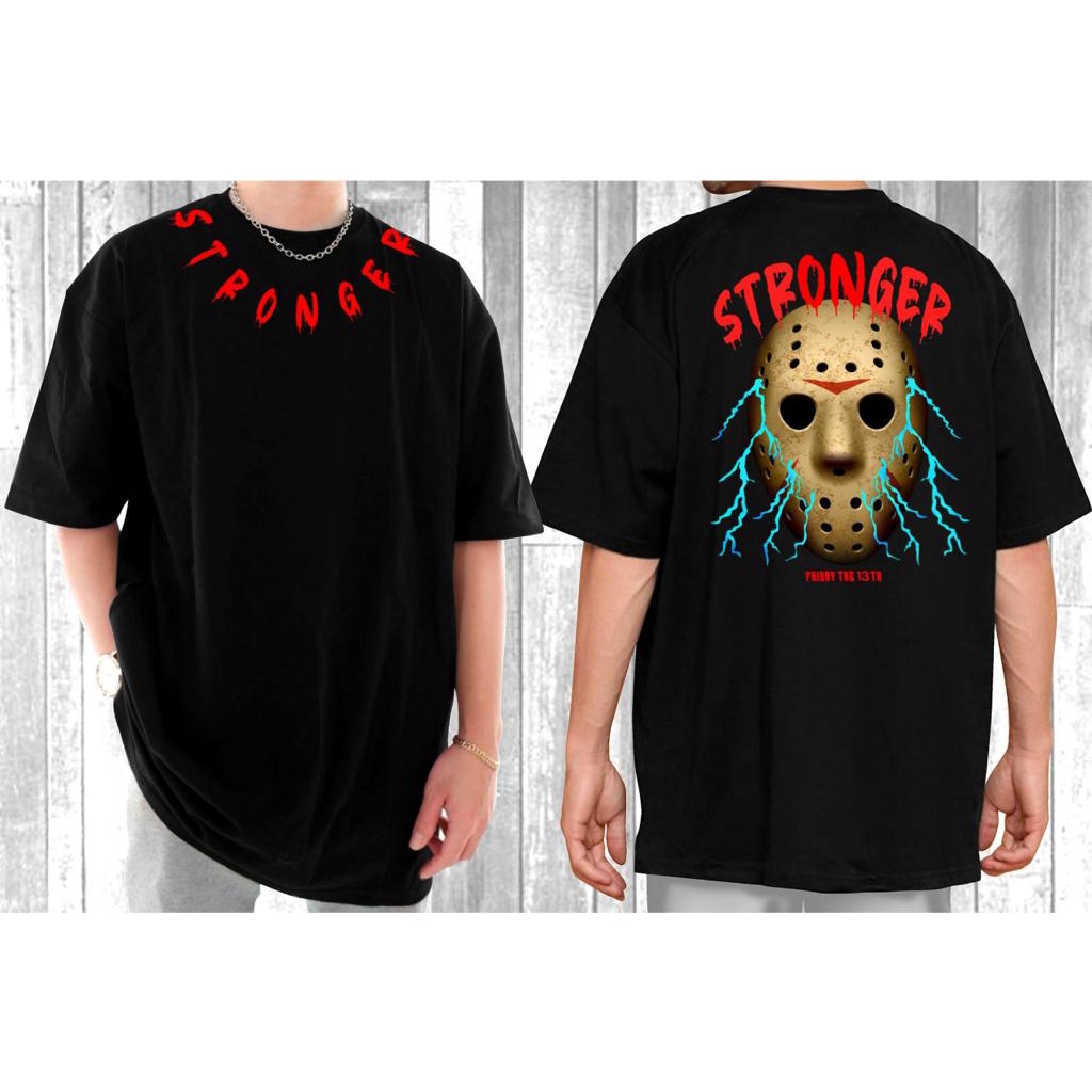 Kaos Polos OVERSIZED Baju Pria OVERSIZED Baju Polos Pria STRONGER OS027 UPDS