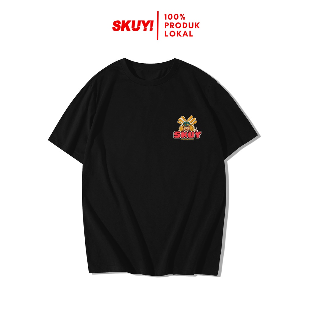 Kaos Skuy Dewasa Hitam Unisex |Chaos SKY122