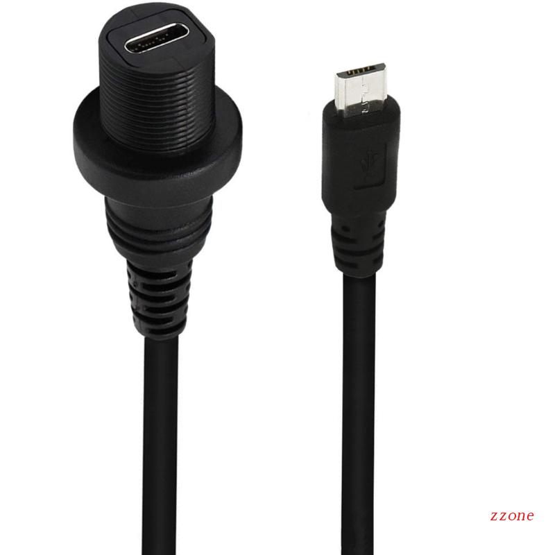 Zzz Type-C USB 3.1 Female to Micro USB 5P Male Charging Kabel Data Cord Sync Charge