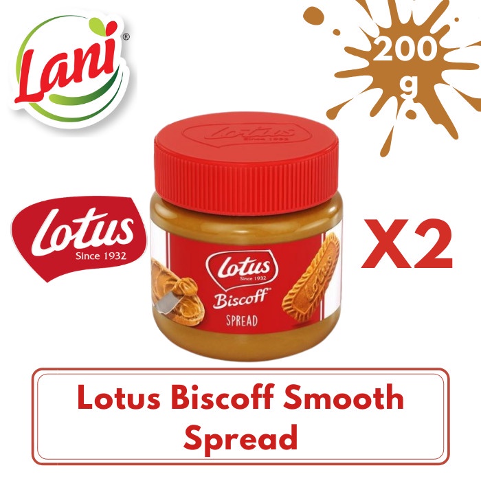 

Terlaris ✨ -Lotus Biscoff Smooth Spread (Selai) 400 g - 1x 400g2.2.23