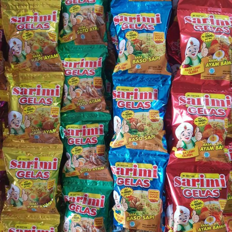 

8.8 SARIMI GELAS RENCENG ISI 10