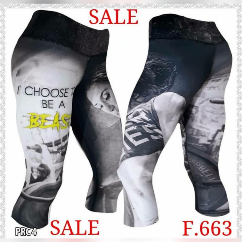 Legging printing sixpack SALE