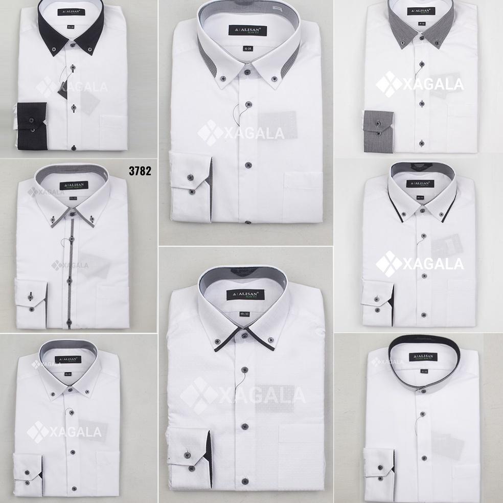 VIRAL Kemeja Pria ALISAN DOBBY SLIMFIT