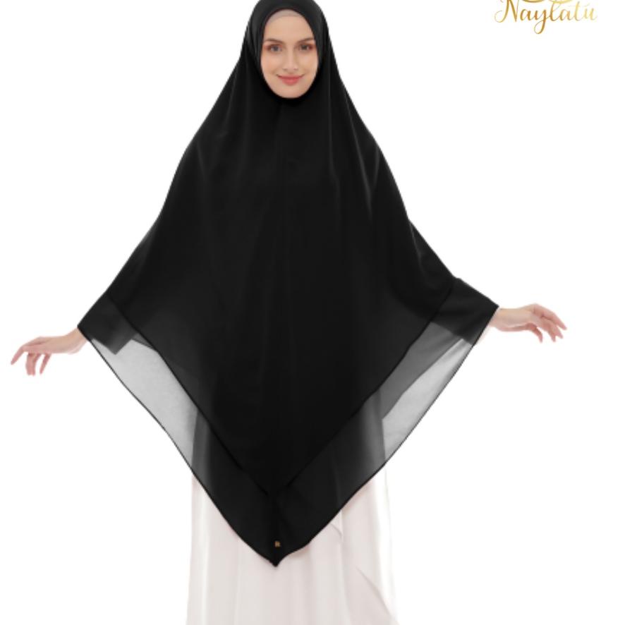 ♛ NAYLATU - Jilbab Hijab Khimar Nonpad Ansaria Ceruty Babydoll Ori Naylatu ☺