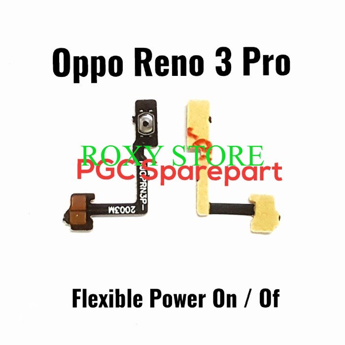 Flexible Connector Power On OF Oppo Reno 3 Pro - Flexibel Felexible Original