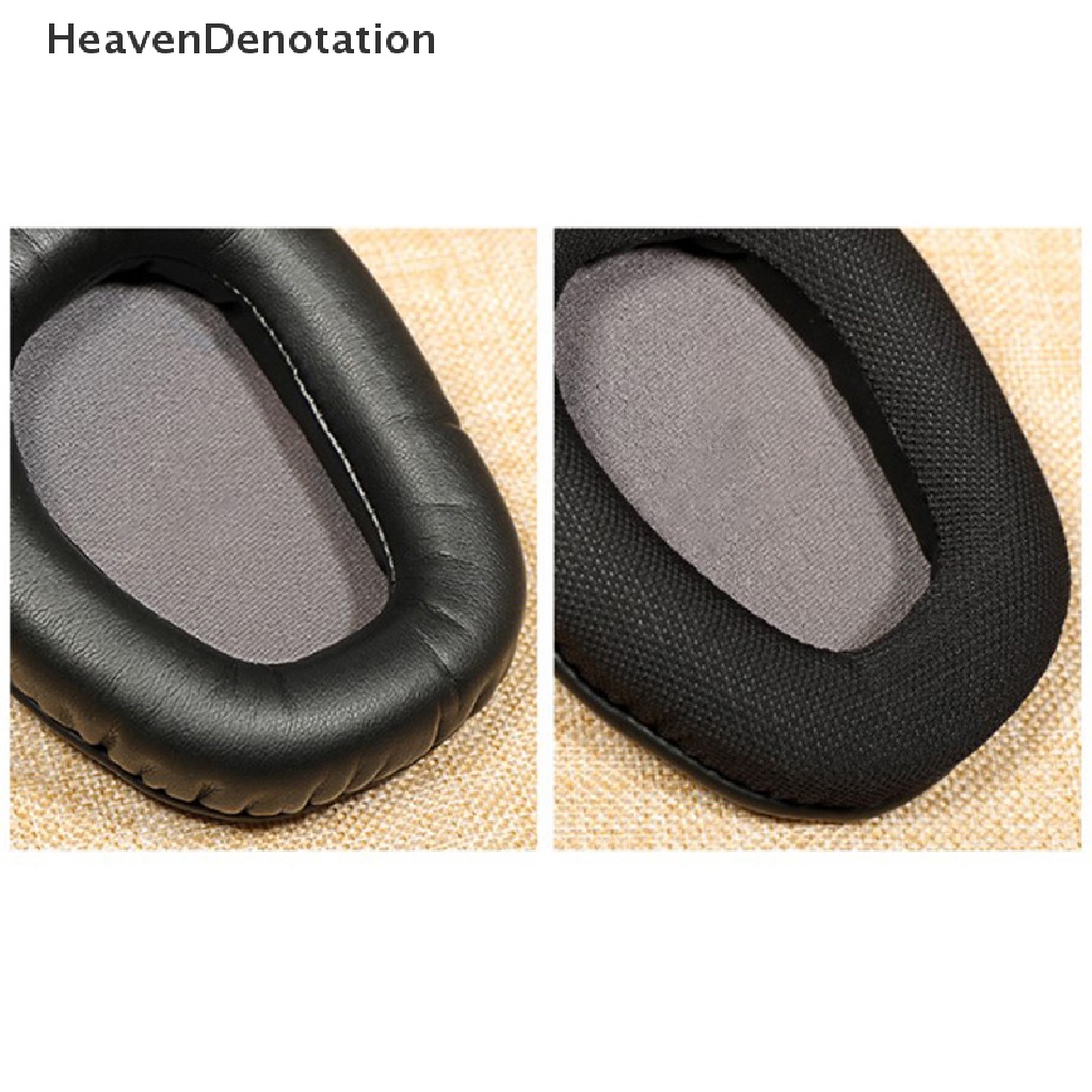 [HeavenDenotation] Aide Pengganti Busa Lembut Earmuffs Earpads Ear pads cushion Untuk ASUS ROG Centurion True 7.1 Headphone HDV