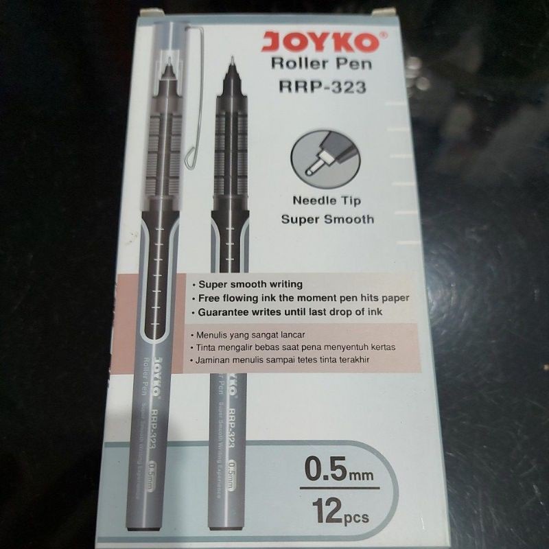 

Terlaris ✨ -joyko roller pen rrp -323 ( tertera harga selusin isi 12pcs)- 2.2.23