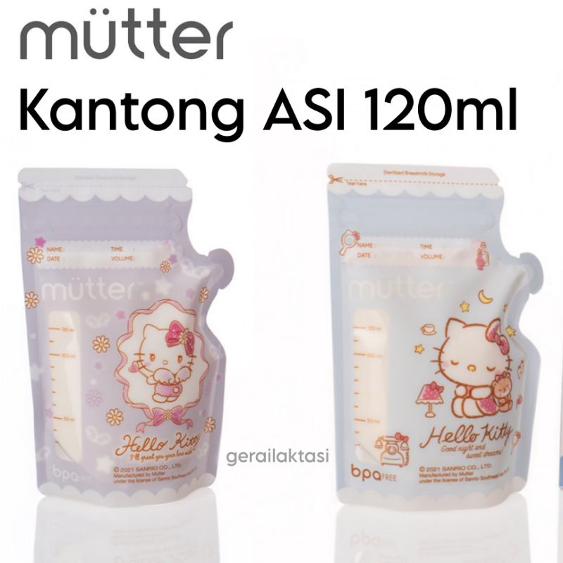 Mutter kantong ASI 120ml