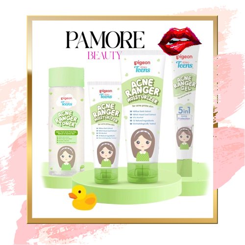 PIGEON TEENS ACNE RANGER SERIES | Pelembab Wajah Khusus Kulit Berjerawat