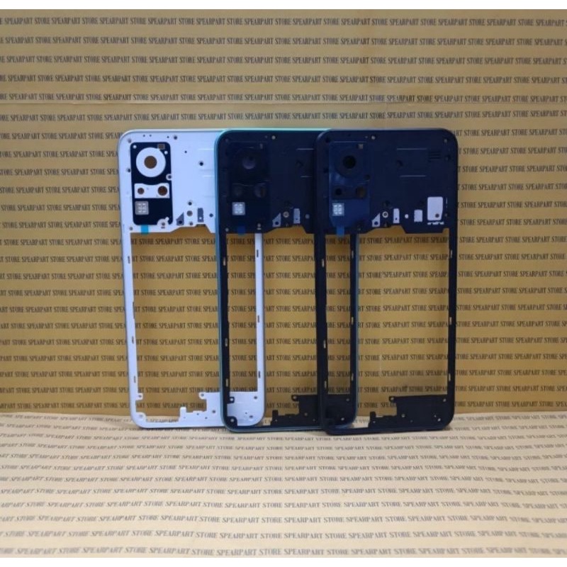 TULANG TENGAH BEZEL TUTUP MESIN INFINIX NOTE 10S NFC