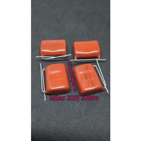 Milar 203J 2000V 20N-2KV / Capasitor Milar 203J 2000V