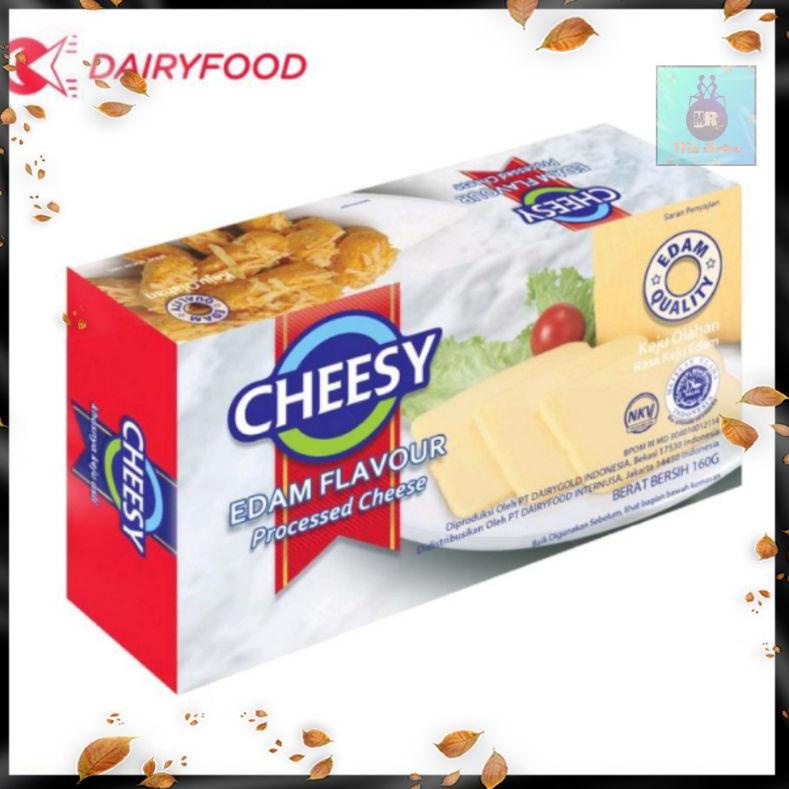 

[ SALE ] Keju Cheesy Edam 160gr / Keju Edam