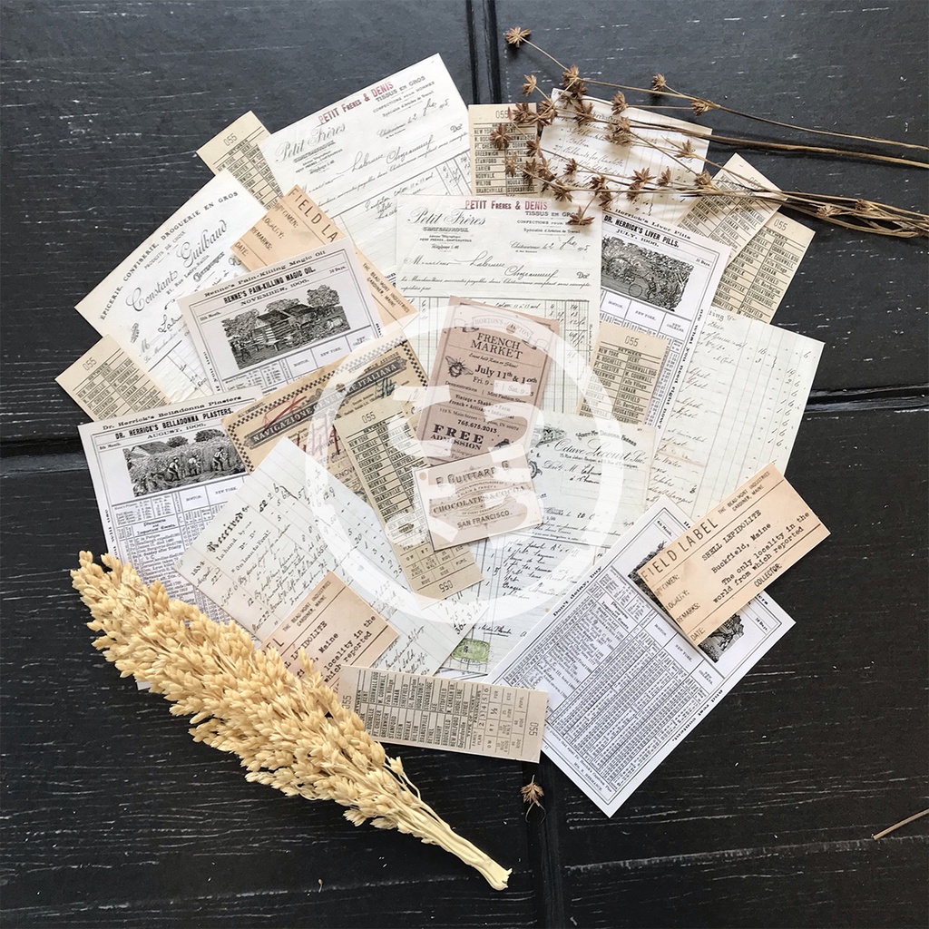 

29 pcs Stiker HVS untuk Jurnal / Scrapbook (Pack D)