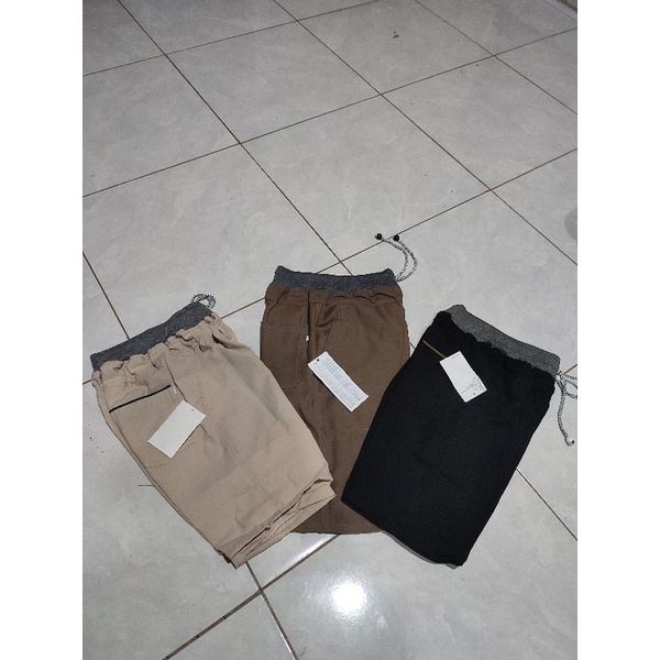 Paket 50rb dapat 3pcs Celana pendek chino anak anak usia 1-12tahun