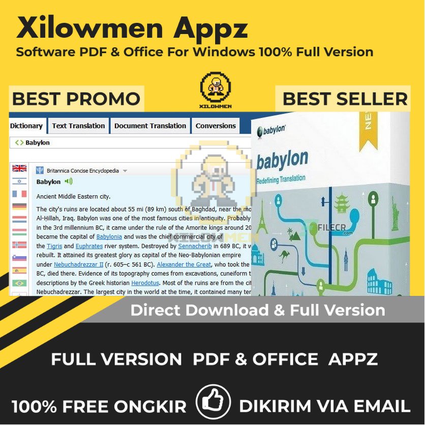 [Full Version]  Babylon Pro NG Pro PDF Office Lifetime Win OS