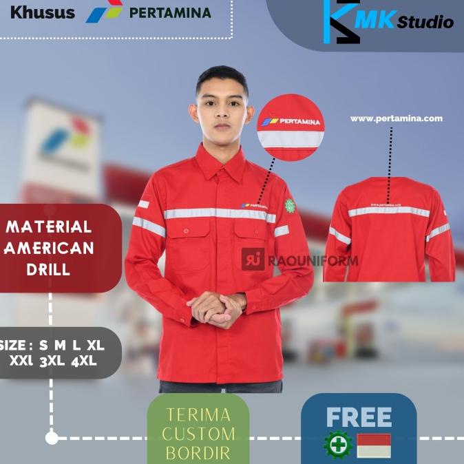 Seragam Proyek Baju Kerja Murah Atasan Wearpack Kemeja Kantor Pabrik