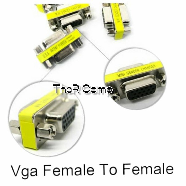 Gender Vga Male Male 15 Pin M-M - F-F