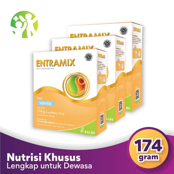 

[ COD ] Bundle 3 Entramix - Nutrisi Lengkap Dewasa - Coklat