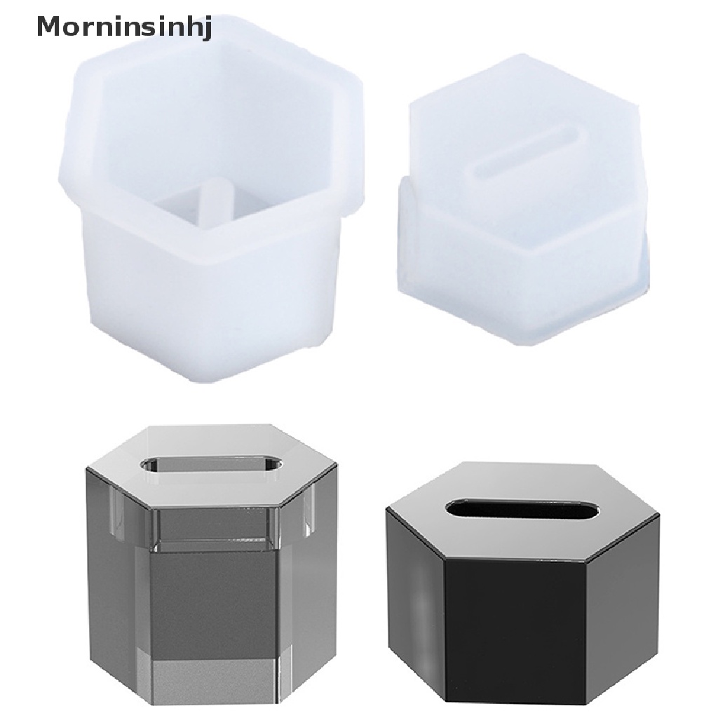 Mornin Rings Holder Silicon Mold DIY Resin UV Epoxy Penyimpanan Perhiasan Cetakan Craft id