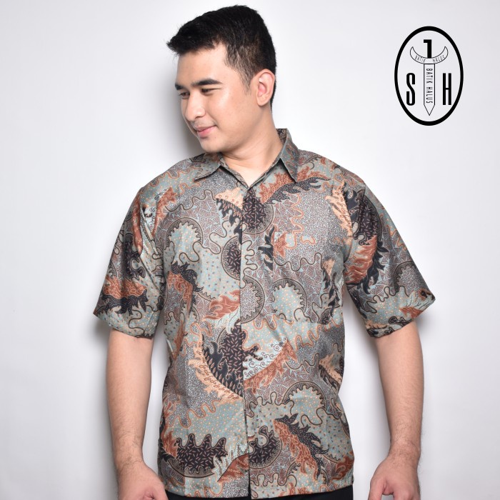 Terlaris Sultan Hadi / Batik Pria / Batik Cowok Lengan Pendek / Batik / Bb