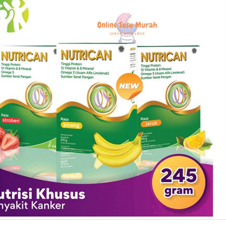 

♟ NUTRICAN SUSU TINGGI PROTEIN KHUSUS PASIEN KANKER 245 GRAM ✯