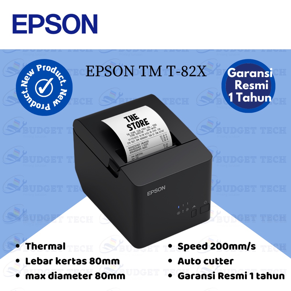 PRINTER EPSON TM-T82X TMT82X TMT 82X Printer Kasir GARANSI RESMI