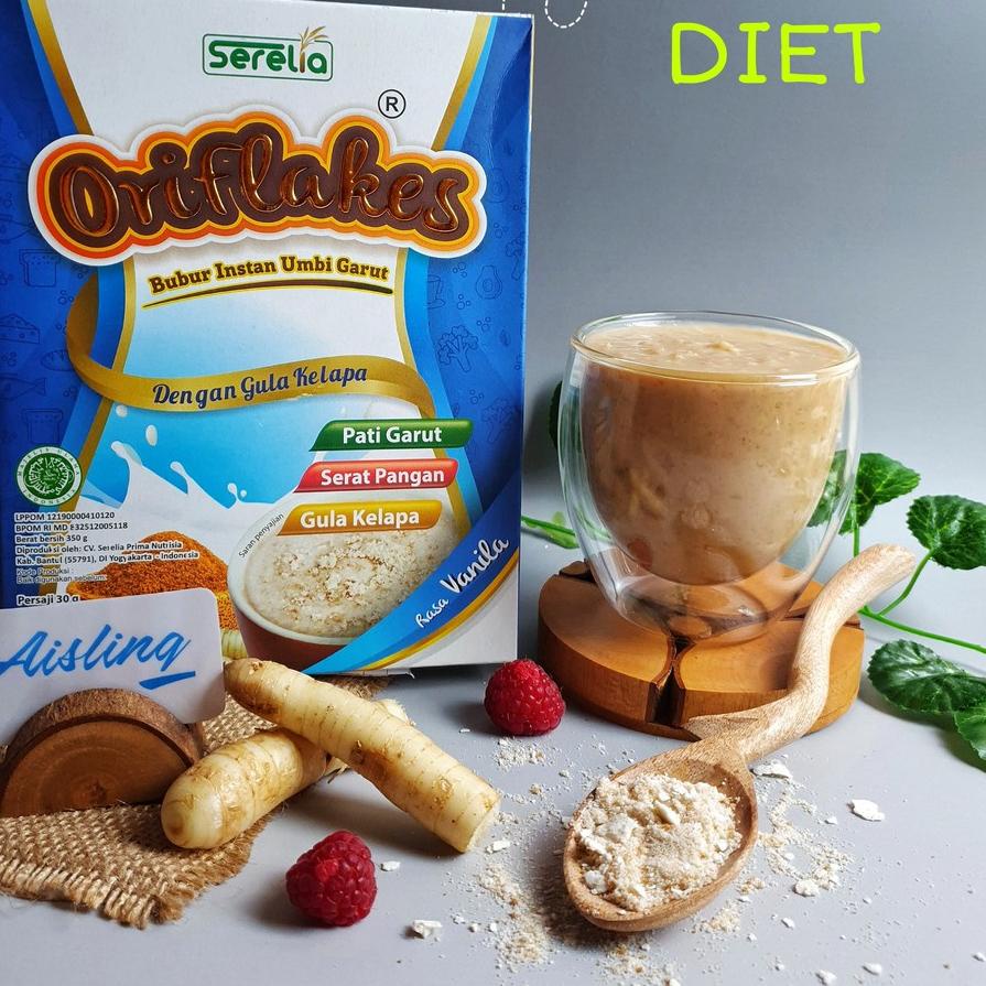 

♢ Oriflakes Slim DIET sereal umbi garut oriflakes slimy ♬