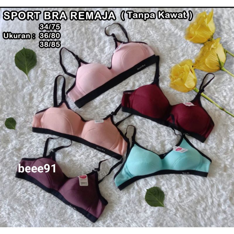 6 PCS/ BEEE_91/Bh Remaja Tanpa Busa LUSINAN/1400 TOKO KEANULOVA