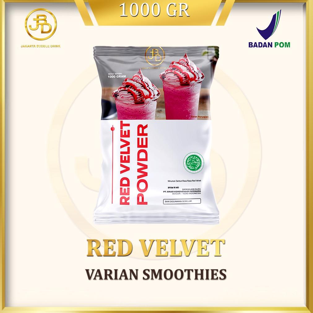 

PROMO 2.2 Bubuk Minuman RED VELVET -Jakarta Bubble Drink | BPOM&HALAL .,,.,.,