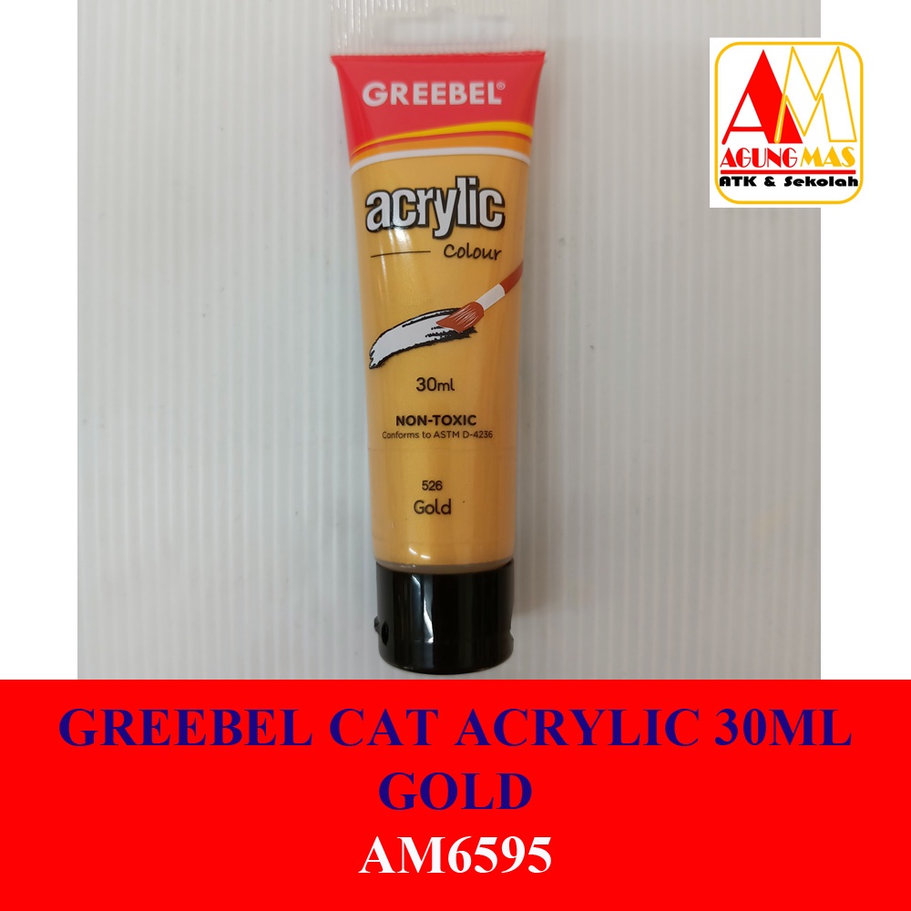 

GREEBEL CAT ACRYLIC 30ML GOLD