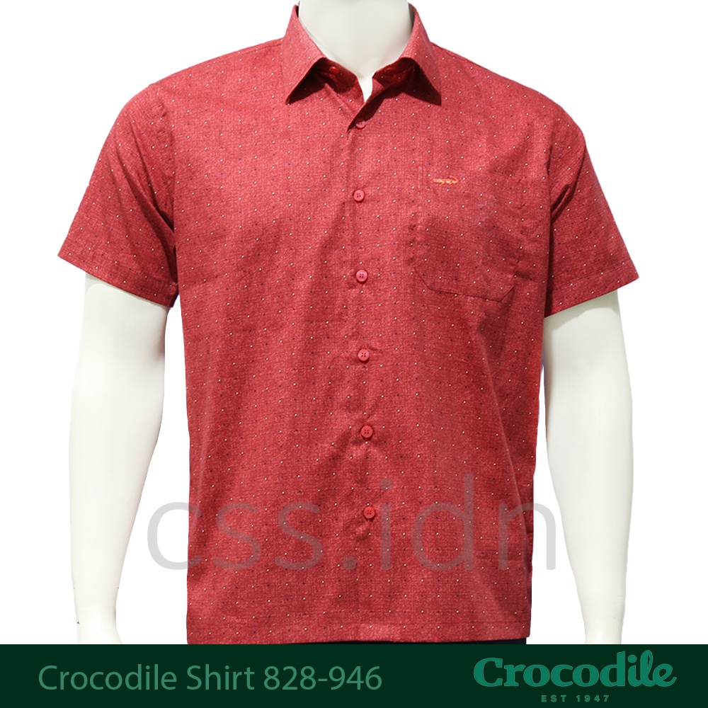 Kemeja Pria Lengan Pendek Crocodile 828-946