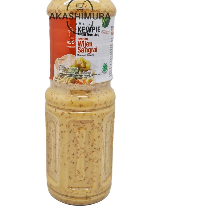 

➲ Kewpie Salad Dressing Roasted Sesame-Wijen Sangrai 1 Liter ▼