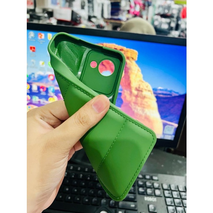 PUFF CASE Shockproof Realme C30S/C33/C20/C11/Realme 8 Pro/Realme 8 5G/Realme 9 Pro Softcase Matte Bantal Macaron