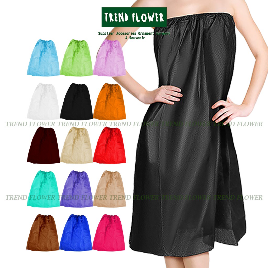 KEMBEN SPA DISPOSABLE UGIENE Rok Spa Kemben Spa Disposable Spa Skirt PUTIH