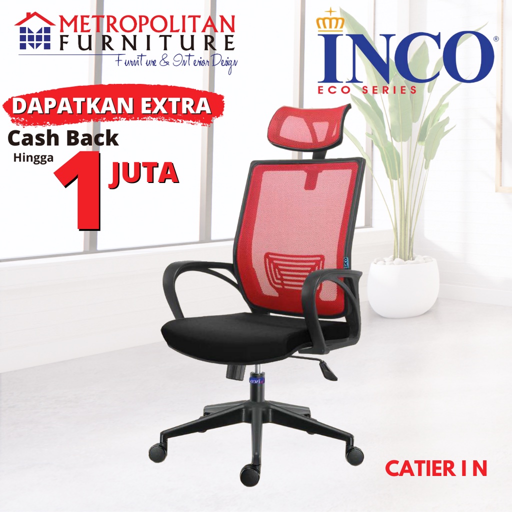 Kursi Kantor Indachi Inco Bangku Kerja Office Chair Catier