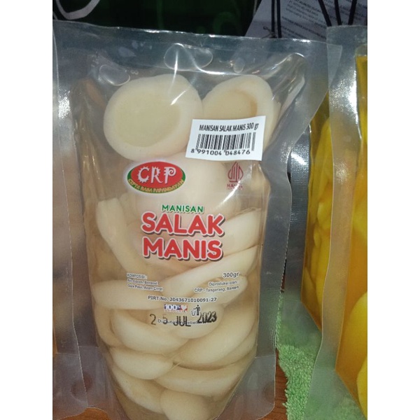 

manisan salak manis 300 gram