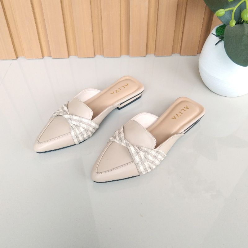 Aliya Mules Wanita KALEA Heels/hak 2cm