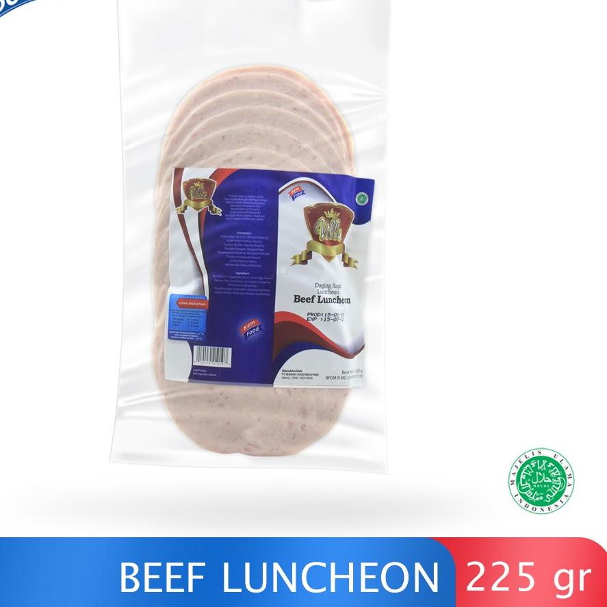 

➯ Villa Beef Luncheon Slice 225gr ►
