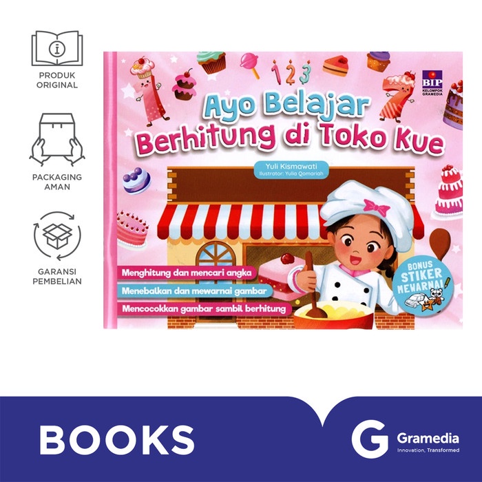 

Buku Ayo Belajar Berhitung Di Toko Kue