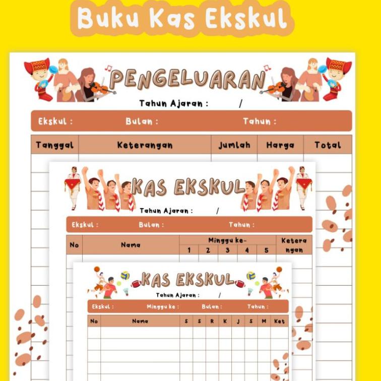 

Y77 ISI BINDER Kas Ekskul Ekstrakurikuler Bendahara TERMURAH ➜