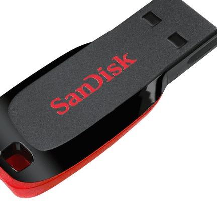✪ Sandisk Flashdisk 8GB Blade CZ50 - Sandisk Flash disk 8 GB - Sandisk USB drive 8GB USB 2.0 ➢