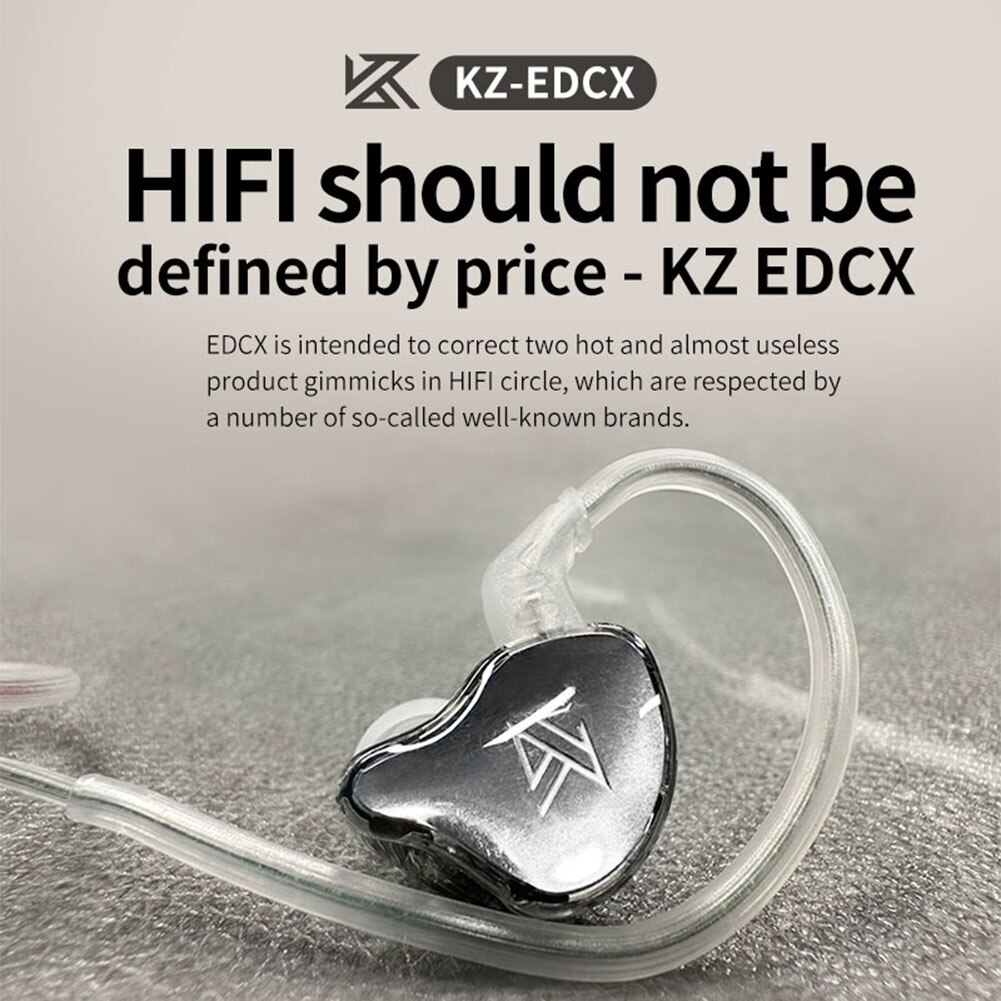 KZ EDCX In Ear Earphone with MIC