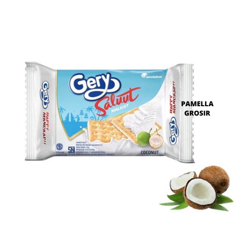 

GERY SALUUT MALKIST COCONUT/KELAPA ORIGINAL FAMILY PACK 105 GR SNACK makanan ringan jajanan cemilan camilan pedas asin gurih manis murah