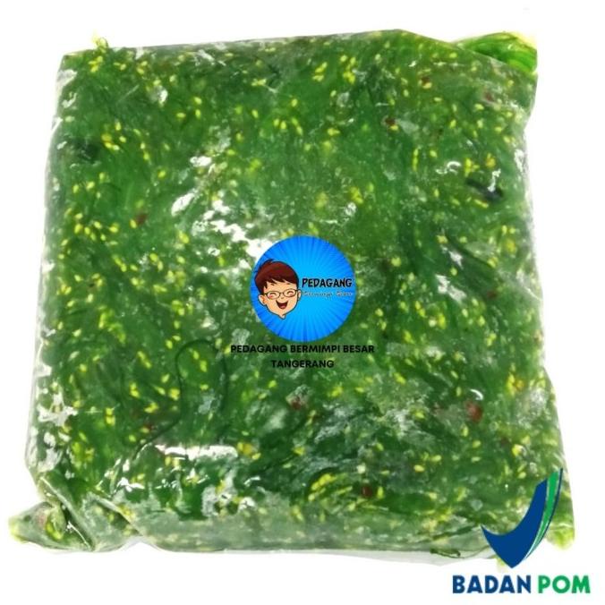 

Chuka Wakame 2Kg / Salad Rumput Laut Basah 2 KG Seaweed TERLARIS